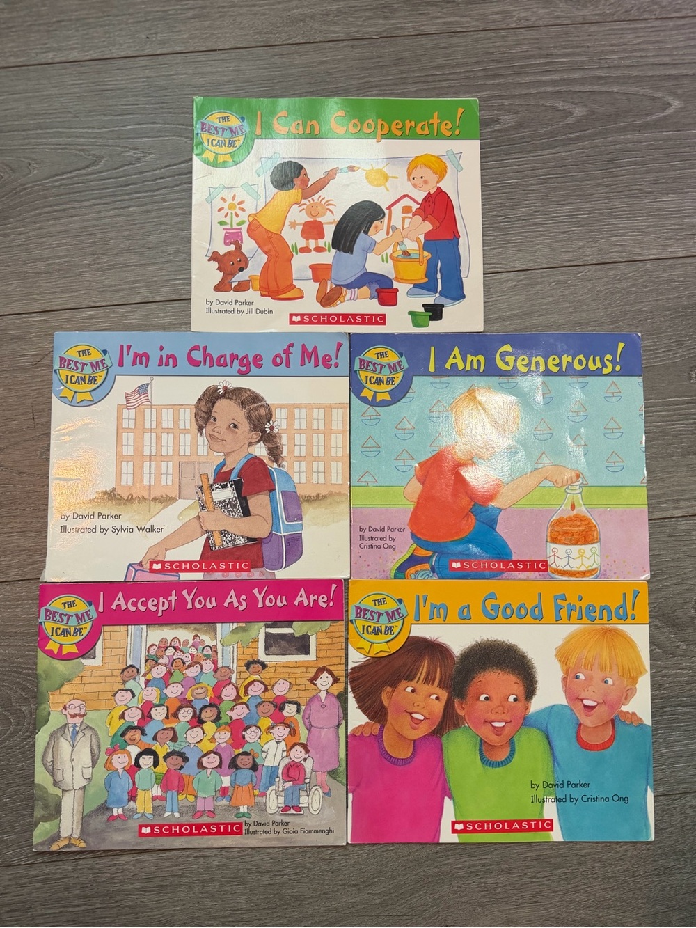 Scholastic Kids Book Set - the best me I can be! (5 books)